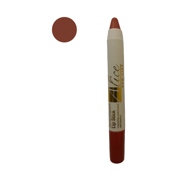Alice Lip Stick Pencil The Refined Look07 آلیس رژ لب مدادی شماره