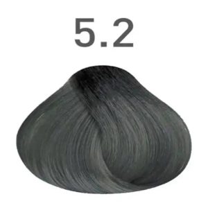 رنگ مو ویتامول Vitamol سری خاکستری رنگ قهوه ای خاکستری روشن شماره 5.2 حجم 120ml