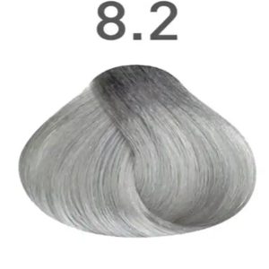 رنگ مو ویتامول Vitamol سری خاکستری رنگ بلوند خاکستری روشن شماره 8.2 حجم 120ml