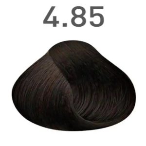 رنگ مو ویتامول Vitamol سری طلایی شماره 4.85 حجم 120ml