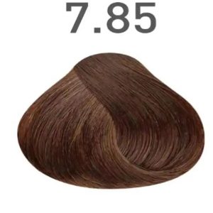 رنگ مو ویتامول Vitamol سری طلایی شماره 7.85 حجم 120ml