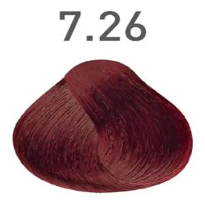رنگ مو ویتامول Vitamol سری ماهاگونی رنگ بلوند ماهاگونی متوسط شماره 7.26 حجم 120ml