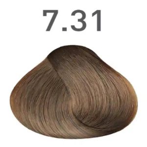 رنگ مو ویتامول Vitamol سری بژ رنگ بلوند بژ متوسط شماره 7.31 حجم 120ml